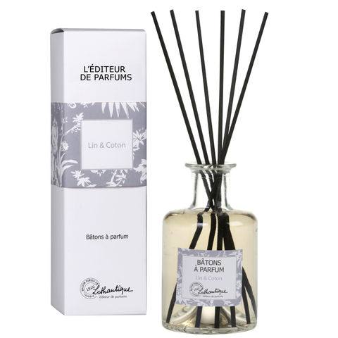 Bâtons à parfum 200 ml LIN & COTON - Lothantique