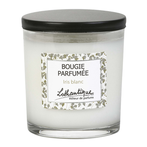 New ! Candle WHITE IRIS - Lothantique